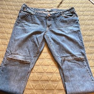 CAbi Straight Leg Jeans Medium Wash
